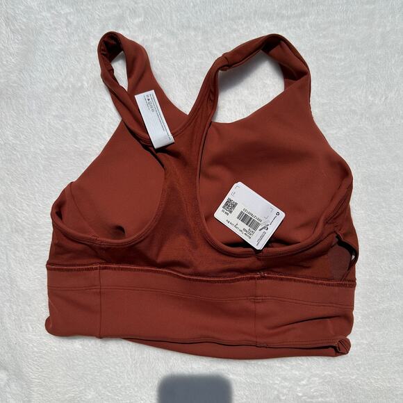 Lululemon Wunder Train Long-Line Bra C/D Cups Dark Terracotta Size 6 NWT $68 - Picture 14 of 14